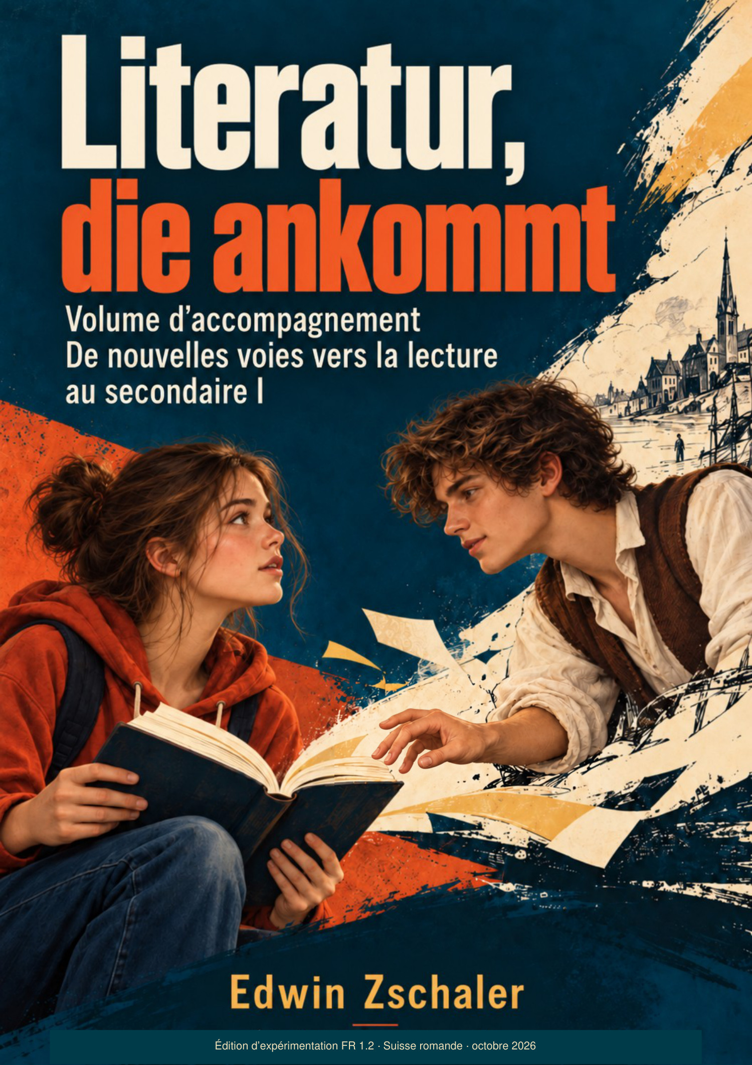 Couverture du volume d’accompagnement · édition d’expérimentation FR 1.2 pour la Suisse romande